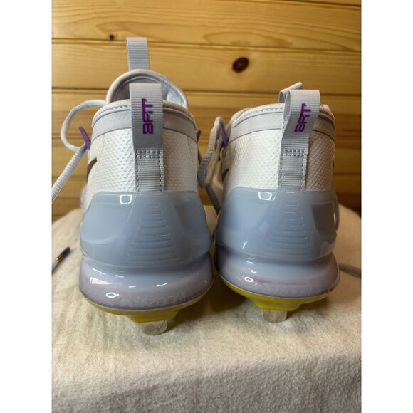 Nike Force Zoom Trout 9 Elite Baseball Cleats Metal "Rainbow" NEW Men's Size 8 - Picture 6 of 8